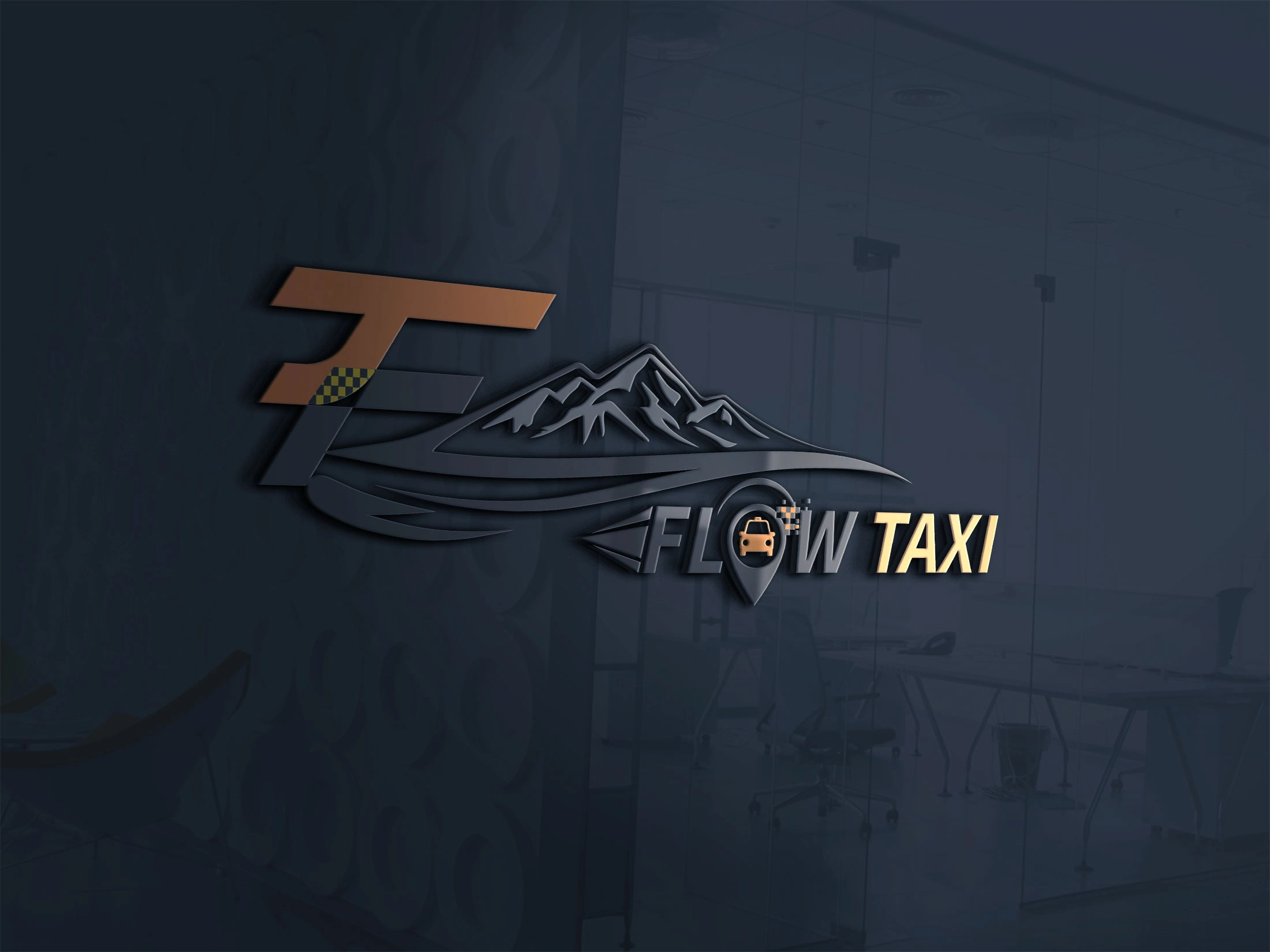 Flow Taxi Logo