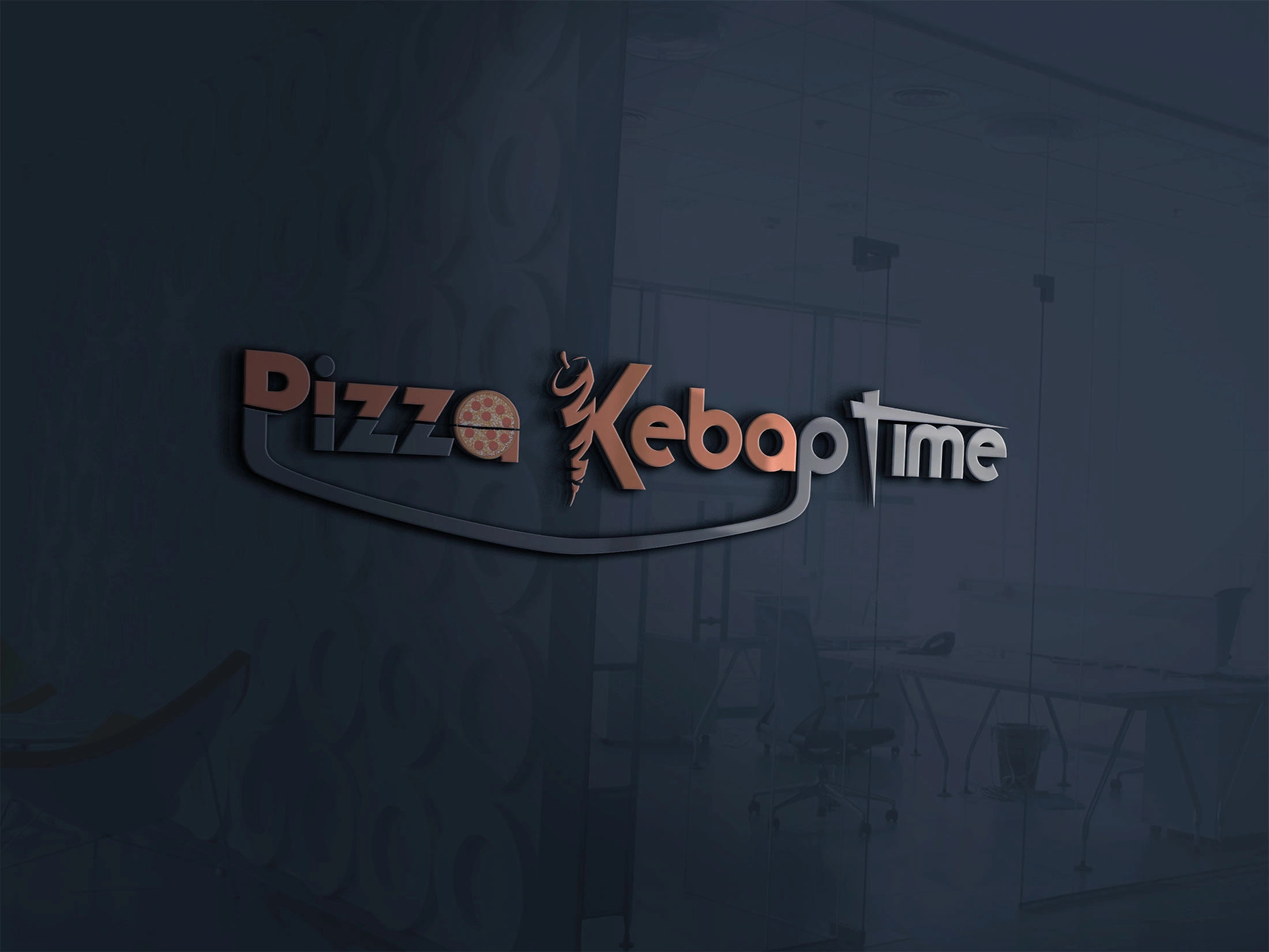Pizza Kebab Time Logo