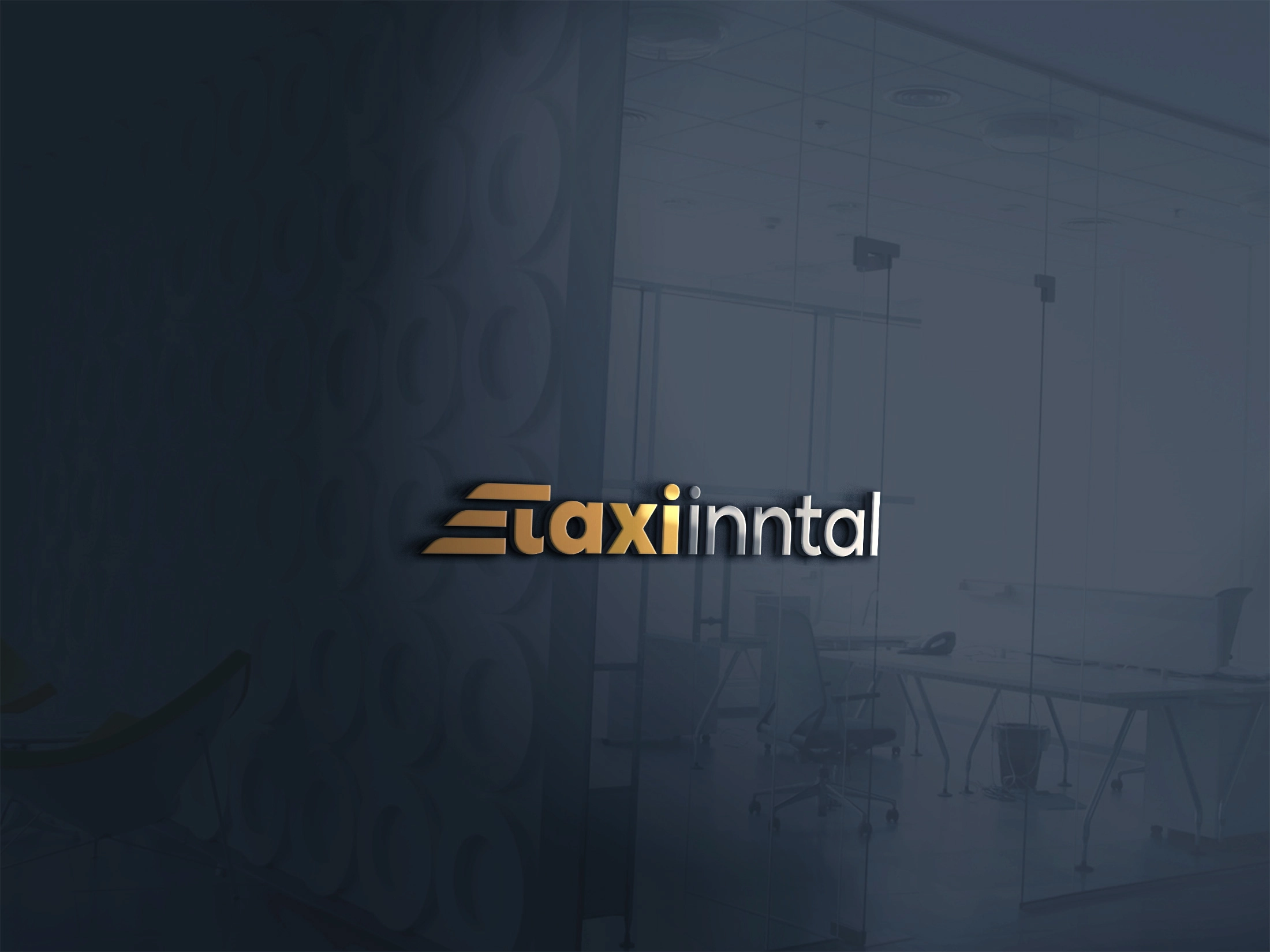 Taxi in Tall Logo